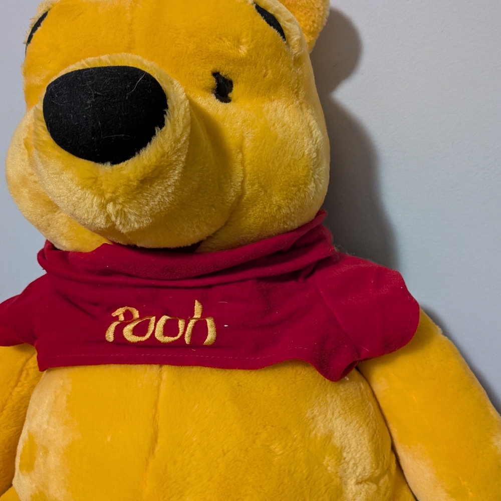 Winnie The Pooh Large Plush 90s Stuffed Bear Kids Toys Baby Boy Girl Cute Fluffy - Picture 10 of 13